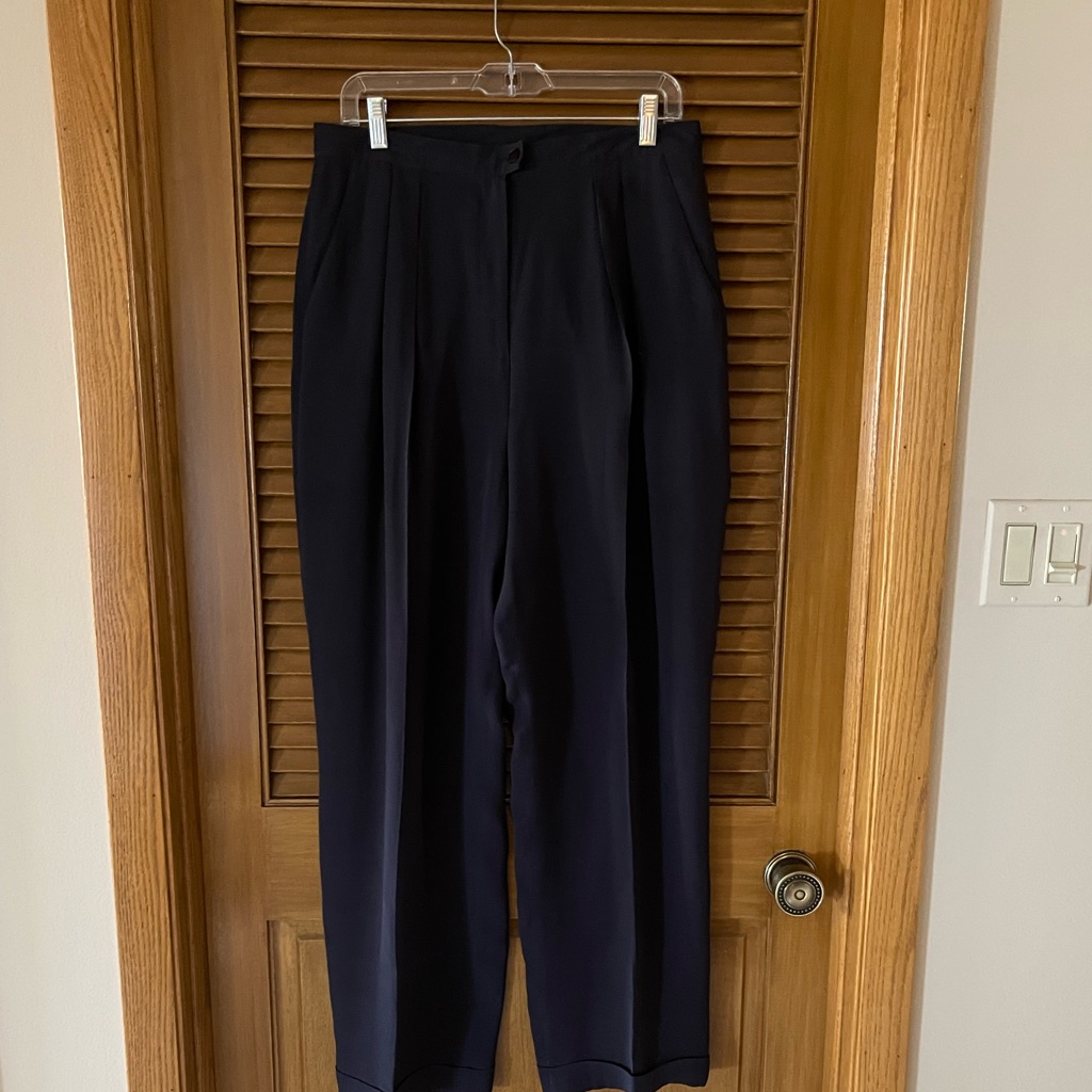 Pleated Slacks